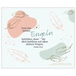 Produktbild des Artikels Mikrofasertuch "Gott hat seinen Engeln befohlen" ()