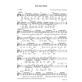 Produktbild des Artikels Ich bin dein (Noten - Download)