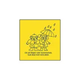 Stimmungsbild zu Kinderregenschirm "Ob bei Regen oder Sonnenschein"