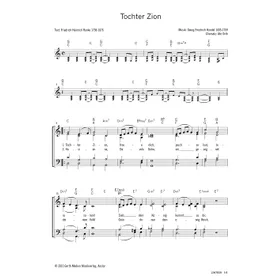 Produktbild des Artikels Tochter Zion (Noten - Download)