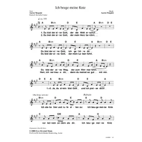 Produktbild des Artikels Ich beuge meine Knie (Noten - Download)