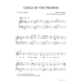 Produktbild des Artikels Child Of The Promise (Noten - Download)