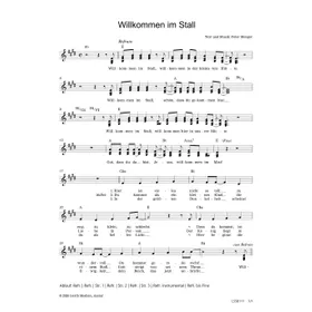 Produktbild des Artikels Willkommen im Stall (Noten - Download)