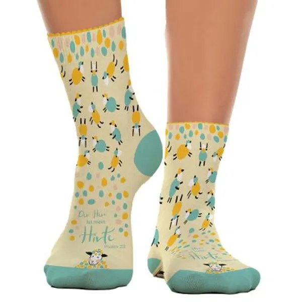Produktbild des Artikels Kindersocken: Der Herr ist mein Hirte (Gr. 27-29) ()