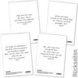 Stimmungsbild zu Faltkartenserie: Geburtstag, 4 Stück