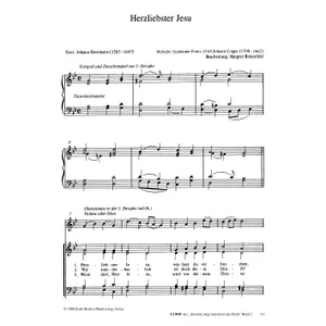 Produktbild des Artikels Herzliebster Jesu (Noten - Download)