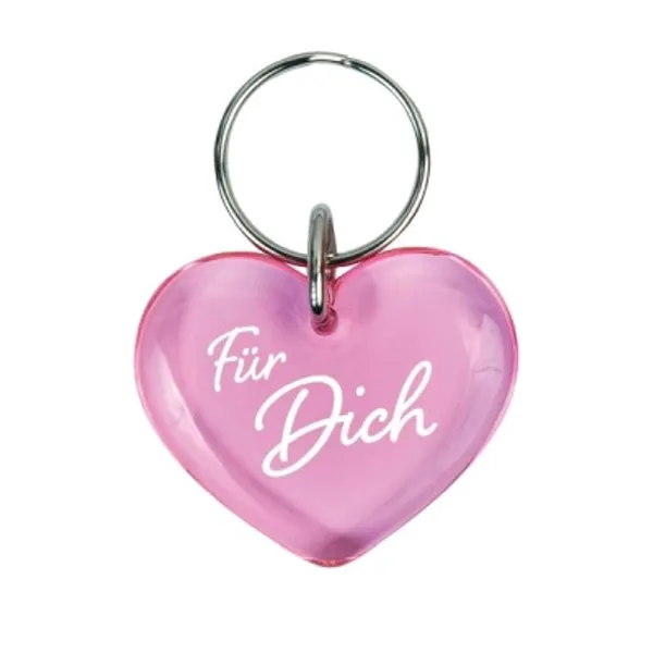 Produktbild des Artikels Schlüsselanhänger "Herz" - rosa ()
