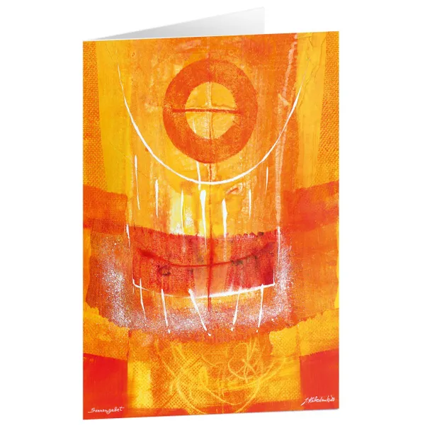 Produktbild des Artikels Kunstkarten "Sonnengebet" 5 Stk. (Schreibwaren)