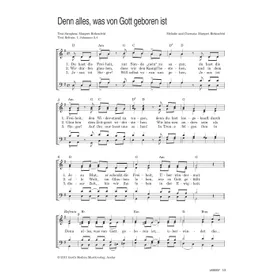 Produktbild des Artikels Denn alles, was von Gott geboren ist (Noten - Download)
