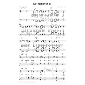 Produktbild des Artikels Der Retter ist da (Noten - Download)