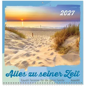 Produktbild des Artikels Alles zu seiner Zeit 2027 (Kalender - Spiralbindung)
