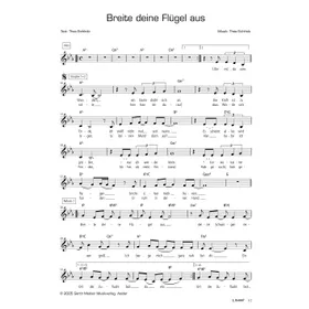Produktbild des Artikels Breite deine Flügel aus (Noten - Download)