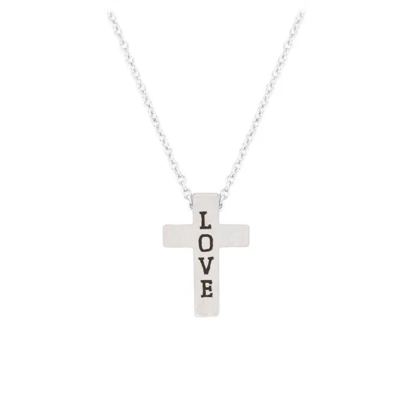 Produktbild des Artikels Halskette Kreuz "Love" ()
