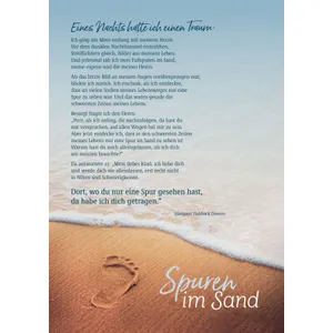 Produktbild des Artikels Spuren im Sand - Poster A3 ()