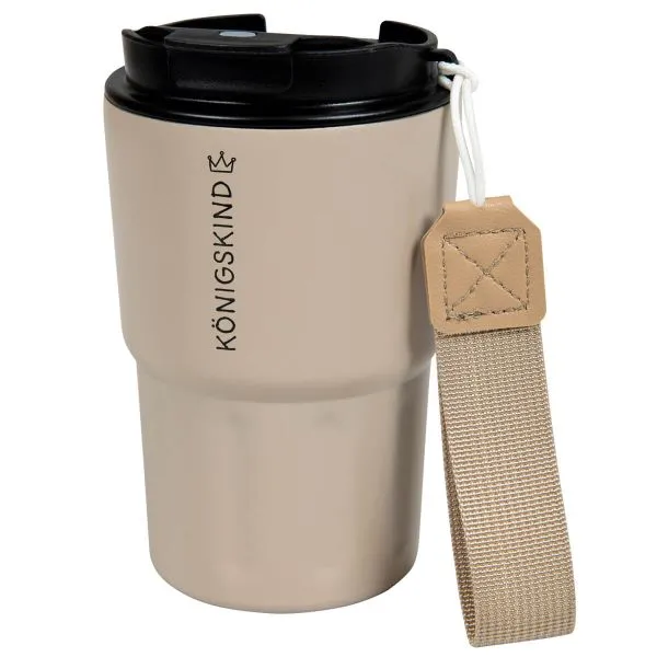 Produktbild des Artikels Thermobecher "Königskind" - sand ()