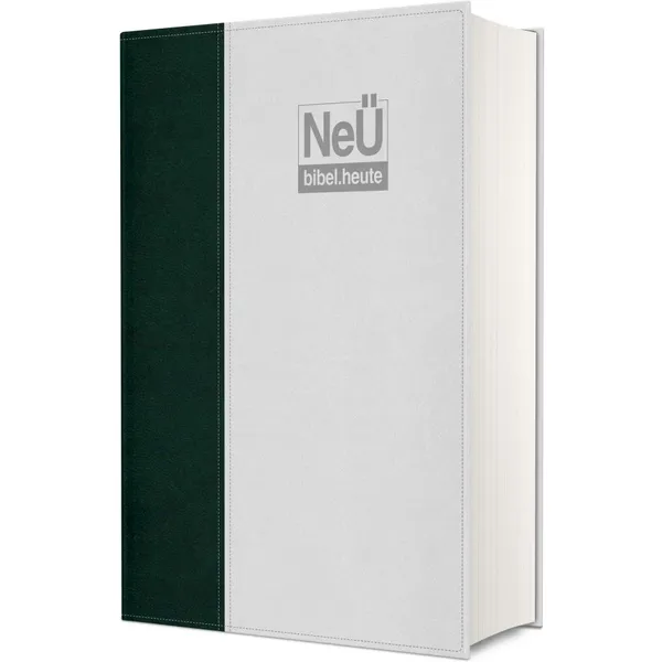 Produktbild des Artikels NeÜ Bibel.heute - Standard - Kunstleder zweifarbig Grün/Grau (Bibel - Kunstleder)
