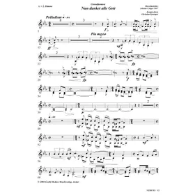 Produktbild des Artikels Nun danket alle Gott - Choralfantasie (1+2 Stimme) (Noten - Download)