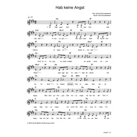 Produktbild des Artikels Hab keine Angst (Noten - Download)