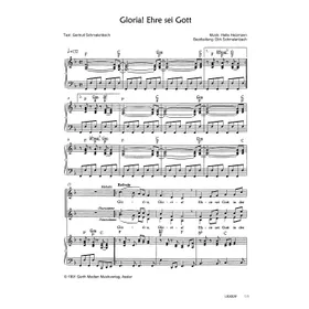Produktbild des Artikels Gloria! Ehre sei Gott (Noten - Download)