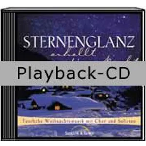 Produktbild des Artikels Sternenglanz erhellt die Nacht (Playback ohne Backings) (MP3-Album - Download)