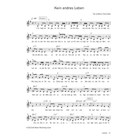 Produktbild des Artikels Kein andres Leben (Noten - Download)