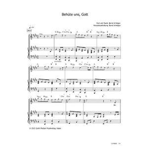 Produktbild des Artikels Behüte uns, Gott (Noten - Download)