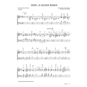 Produktbild des Artikels Herr, in deinem Namen (Noten - Download)