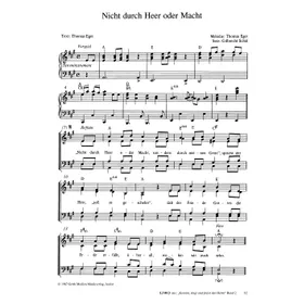 Produktbild des Artikels Nicht durch Heer oder Macht (Noten - Download)