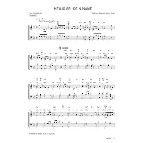 Produktbild des Artikels Heilig sei dein Name (Noten - Download)