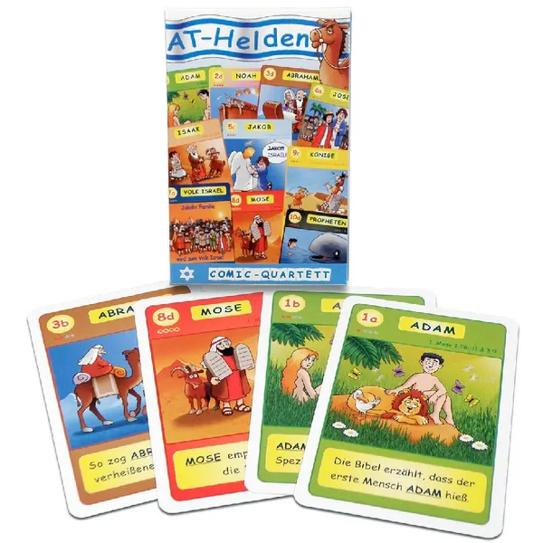 Produktbild des Artikels Quartett "AT-Helden" ()