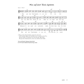 Produktbild des Artikels Was auf den Tisch kommt (Noten - Download)