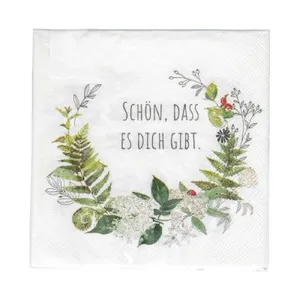 Produktbild des Artikels Servietten "Schön, dass es dich gibt." ()