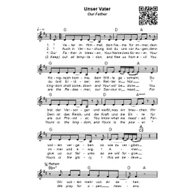 Produktbild des Artikels Unser Vater (Noten - Download)