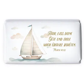 Produktbild des Artikels Schokoladengrüsse "Deine Güte und Treue" (40g) (Lebensmittel)