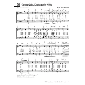 Produktbild des Artikels Gottes Geist, Kraft aus der Höhe (Noten - Download)
