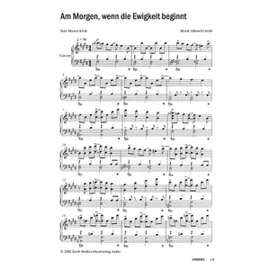 Produktbild des Artikels Am Morgen, wenn die Ewigkeit beginnt (Noten - Download)