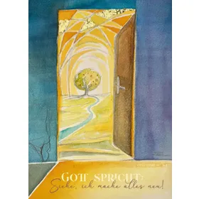 Produktbild des Artikels Jahreslosung 2026 - Poster A3 "Kunst" ()