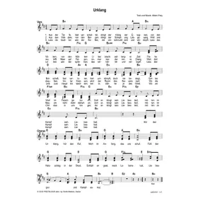 Produktbild des Artikels Urklang (Noten - Download)