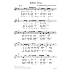 Produktbild des Artikels Er heißt Jahwe (Noten - Download)