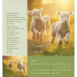 Stimmungsbild zu Sei behütet und geborgen 2026 - Aufstellkalender