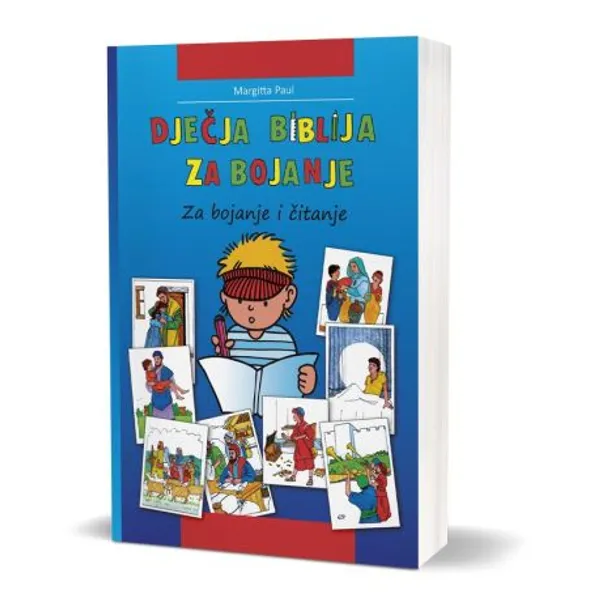 Produktbild des Artikels Kinder-Mal-Bibel - Kroatisch (Buch - Kartoniert)