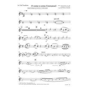 Produktbild des Artikels O Come, O Come Emmanuel (Posaune 1+2) (Noten - Download)