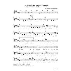 Produktbild des Artikels Geliebt und angenommen (Noten - Download)