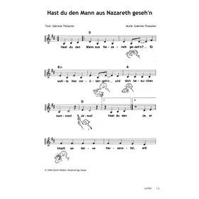 Produktbild des Artikels Hast du den Mann aus Nazareth geseh'n (Noten - Download)