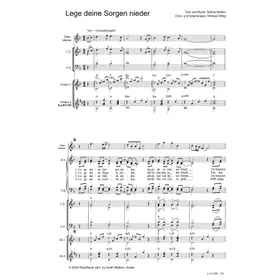 Produktbild des Artikels Lege deine Sorgen nieder (Noten - Download)