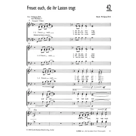 Produktbild des Artikels Freuet euch, die ihr Lasten tragt (Noten - Download)