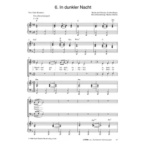Produktbild des Artikels In dunkler Nacht (Noten - Download)