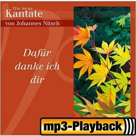 Produktbild des Artikels Dafür danke ich dir (Playback ohne Backings) (MP3-Album - Download)