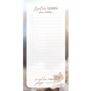 Produktbild des Artikels Notizblock "für To-Dos" (Schreibwaren)