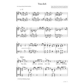 Produktbild des Artikels Trau dich (Noten - Download)